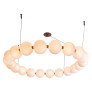 PS2142 MOUTH BLOWN GLASS PEARLS LAMP