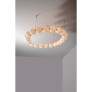 PS2142 MOUTH BLOWN GLASS PEARLS LAMP