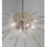 PS2342 GREEN FLOWERS CHANDELIER