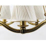 PS2495 MODERN CURVED BRASS WAVE CHANDELIER