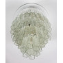 PS2508 ITALIAN TUBI TRONCHI MURANO GLASS CHANDELIER