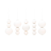 PS2514 PEARLS DOUBLE CHANDELIER