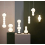 PS2514 PEARLS DOUBLE CHANDELIER