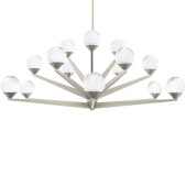 PS2531 DOUBLE BUBBLE LED CHANDELIER