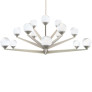 PS2531 DOUBLE BUBBLE LED CHANDELIER