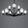PS2531 DOUBLE BUBBLE LED CHANDELIER