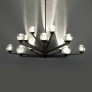 PS2531 DOUBLE BUBBLE LED CHANDELIER