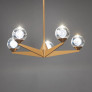PS2531 DOUBLE BUBBLE LED CHANDELIER