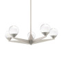 PS2531 DOUBLE BUBBLE LED CHANDELIER