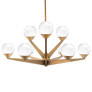PS2531 DOUBLE BUBBLE LED CHANDELIER