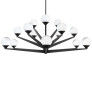PS2531 DOUBLE BUBBLE LED CHANDELIER