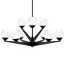 PS2531 DOUBLE BUBBLE LED CHANDELIER