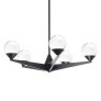 PS2531 DOUBLE BUBBLE LED CHANDELIER