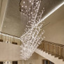 PS2875 MODERN HAND BLOWN GLASS CHANDELIER