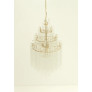 PS2888 CLEAR GLASS TUBES CHANDELIER