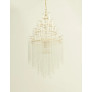 PS2888 CLEAR GLASS TUBES CHANDELIER
