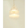 PS2888 CLEAR GLASS TUBES CHANDELIER