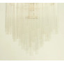 PS2888 CLEAR GLASS TUBES CHANDELIER