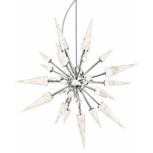 PS2928 MODERN ALABASTER SPUTNIK CHANDELIER