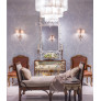 PS2965 Tear Drop Selenite Chandelier