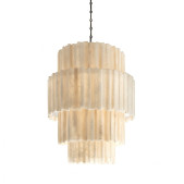PS2969 Tear Drop Onyx Chandelier