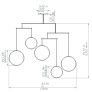 PS2971 Focus Chandelier