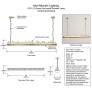 PS3111 Quartz Horizontal Pendant Lamp