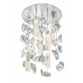 PS3116 Glass Rock Pendant Chandelier