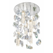 PS3116 Glass Rock Pendant Chandelier