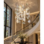PS3116 Glass Rock Pendant Chandelier