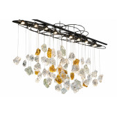 PS3117 Glass Rock Chandelier