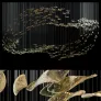 PS1544 CHANDELIER GLASS FLAKES