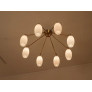 PS1742 RARE STILNOVO CHANDELIER