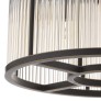 IQ3174 BERNARDI SMALL BRONZE CEILING LAMP