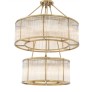 IQ3174 BERNARDI SMALL BRONZE CEILING LAMP