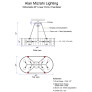 IQ8301 WILLAMETTE  CHANDELIER