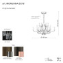 PS2625 MORGANA CHANDELIER