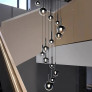 PS9118 CLEO BUBBLE STAIRCASE CHANDELIER