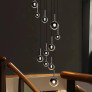 PS9118 CLEO BUBBLE STAIRCASE CHANDELIER