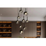 PS9118 CLEO BUBBLE STAIRCASE CHANDELIER