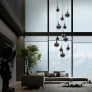 PS9118 CLEO BUBBLE STAIRCASE CHANDELIER