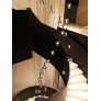 PS9118 CLEO BUBBLE STAIRCASE CHANDELIER