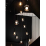 PS9118 CLEO BUBBLE STAIRCASE CHANDELIER