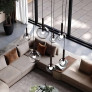 PS9118 CLEO BUBBLE STAIRCASE CHANDELIER