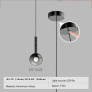 PS9118 CLEO BUBBLE STAIRCASE CHANDELIER