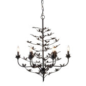 WM2724  BLOOMING DARK SKY CHANDELIER