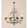 WM2724  BLOOMING DARK SKY CHANDELIER