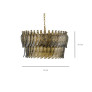 AM961282 Glass Chandelier