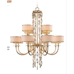 AMAJC-8816 COUNTERPOINT TWELVE-LIGHT CHANDELIER