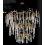 AMAJC-9057 BRANCHED CRYSTAL TWENTY-LIGHT CHANDELIER